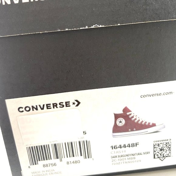 Converse Chuck Taylor AS Canvas HighTop Burgundy M - Picture 8 of 8